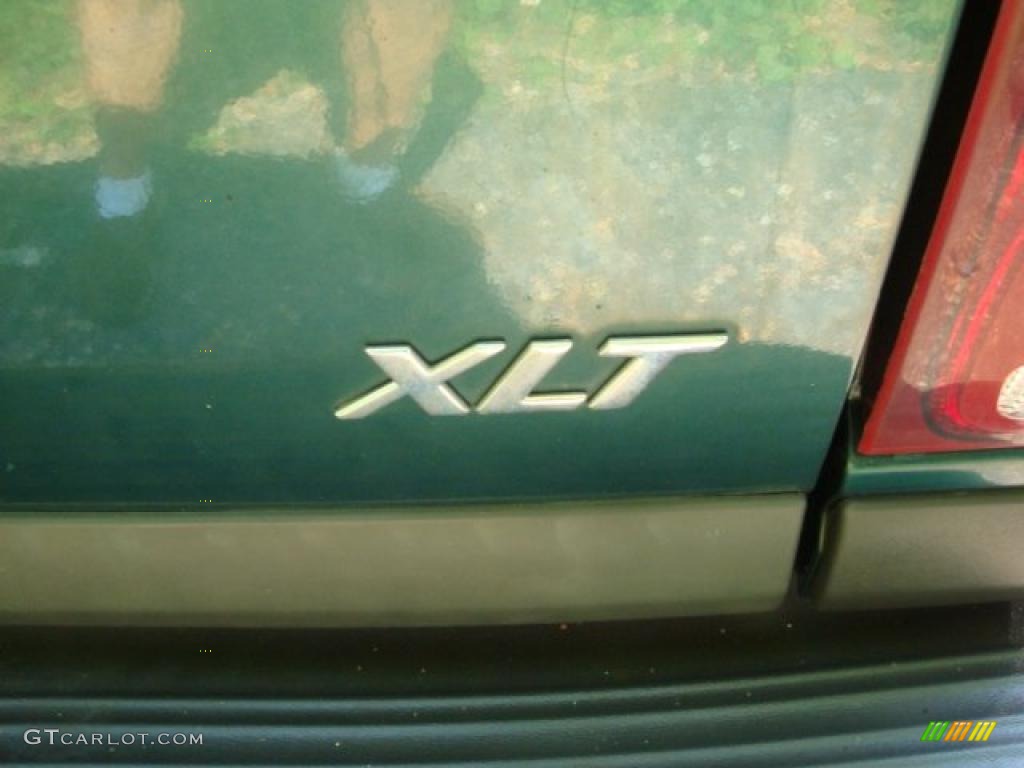 1999 Explorer XLT 4x4 - Tropic Green Metallic / Medium Graphite Grey photo #10