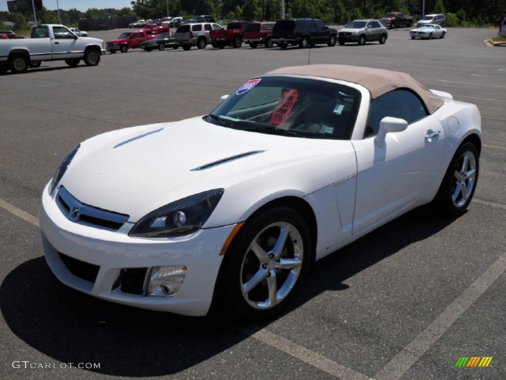 2008 Polar White Saturn Sky Red Line Roadster 32467176