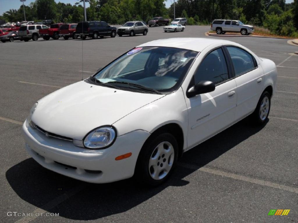 2001 Neon SE - Stone White / Dark Slate Gray photo #1