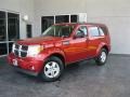 Inferno Red Crystal Pearl 2009 Dodge Nitro SE 4x4