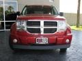 2009 Inferno Red Crystal Pearl Dodge Nitro SE 4x4  photo #3