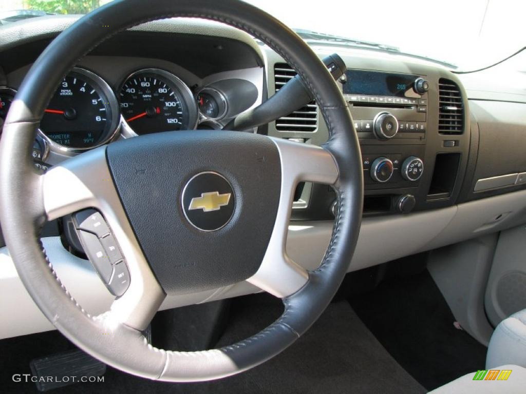 2010 Silverado 1500 LT Crew Cab - Taupe Gray Metallic / Light Titanium/Ebony photo #13