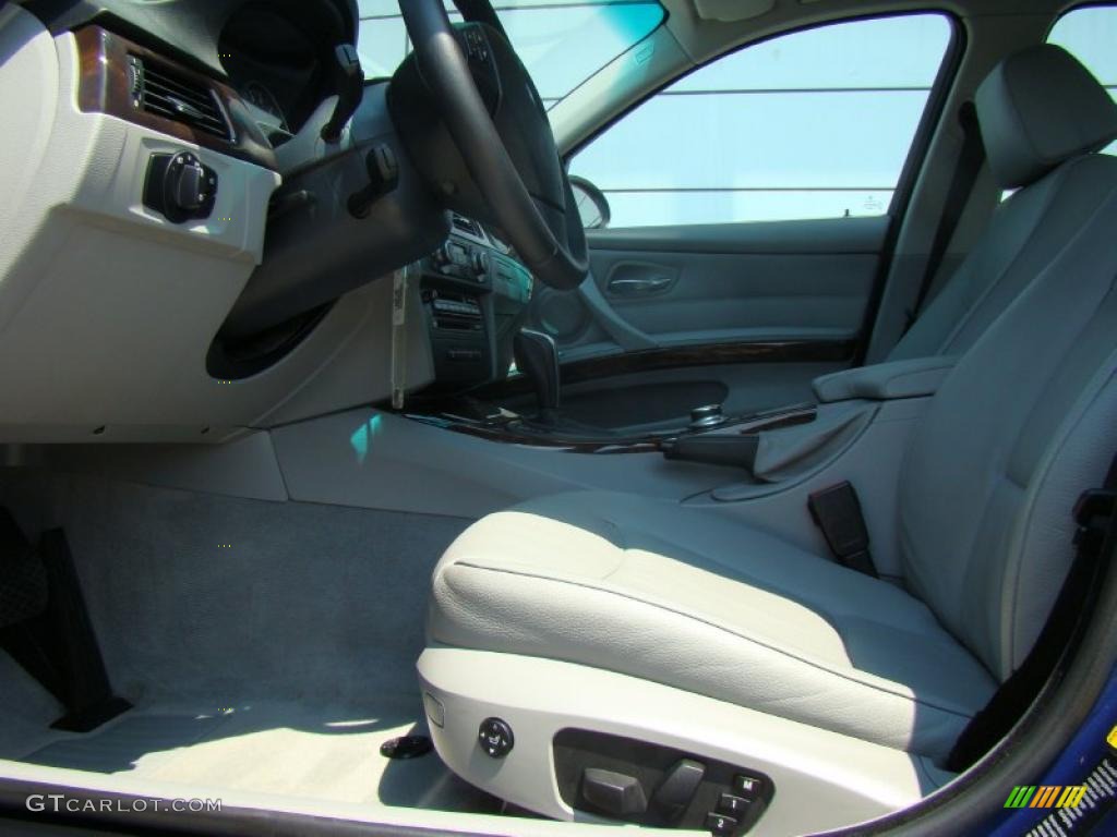 2007 3 Series 328xi Sedan - Montego Blue Metallic / Grey photo #9