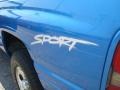 1998 Intense Blue Pearl Dodge Ram 1500 Sport Extended Cab  photo #28