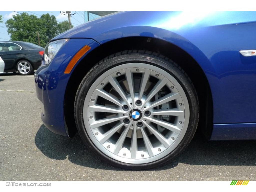 2010 3 Series 335i Convertible - Blue Water Metallic / Cream Beige photo #3