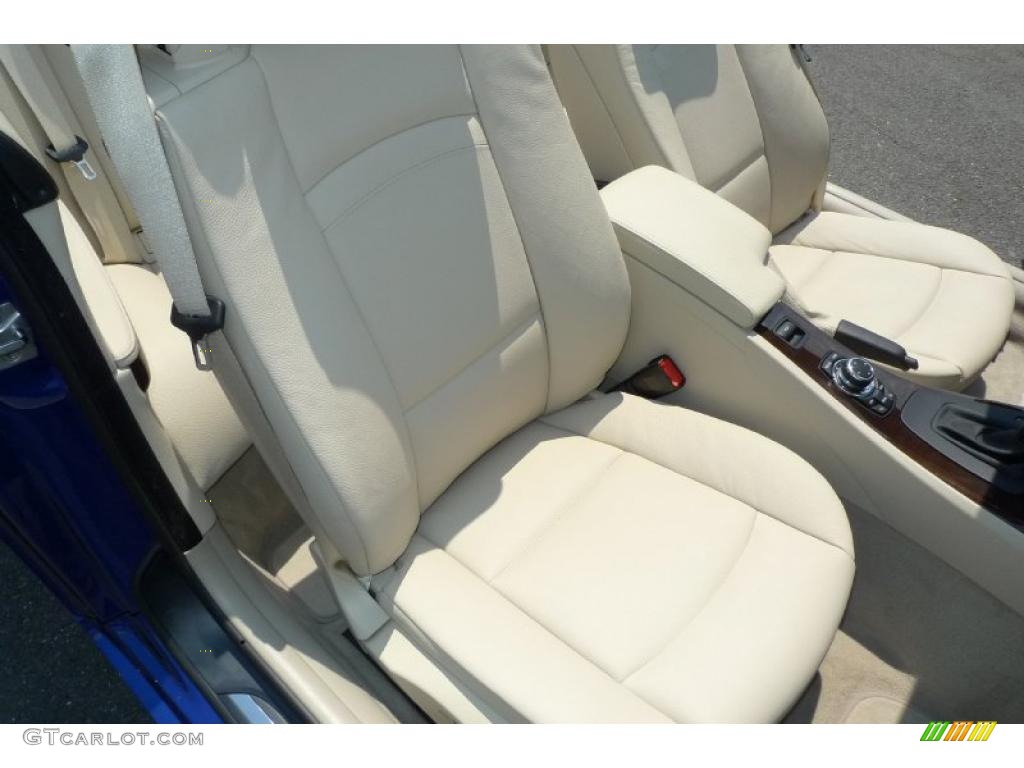 2010 3 Series 335i Convertible - Blue Water Metallic / Cream Beige photo #33