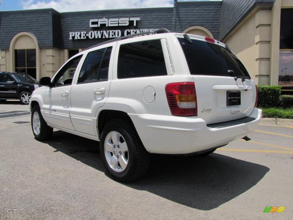 2001 Grand Cherokee Limited - Stone White / Taupe photo #5