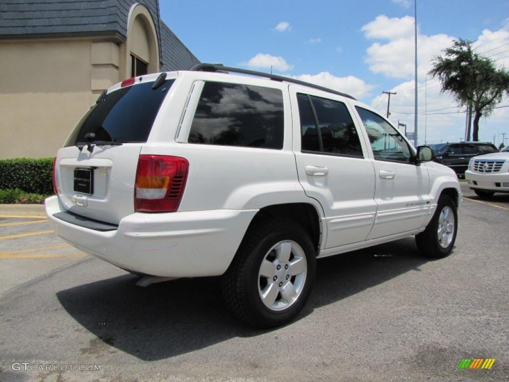 2001 Grand Cherokee Limited - Stone White / Taupe photo #6