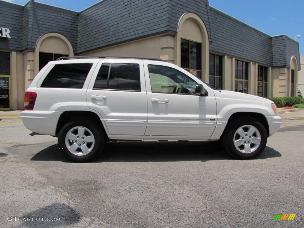 2001 Grand Cherokee Limited - Stone White / Taupe photo #7