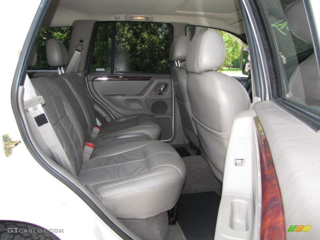 2001 Grand Cherokee Limited - Stone White / Taupe photo #10