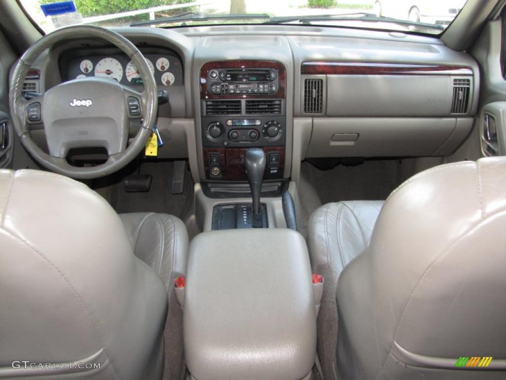 2001 Grand Cherokee Limited - Stone White / Taupe photo #12
