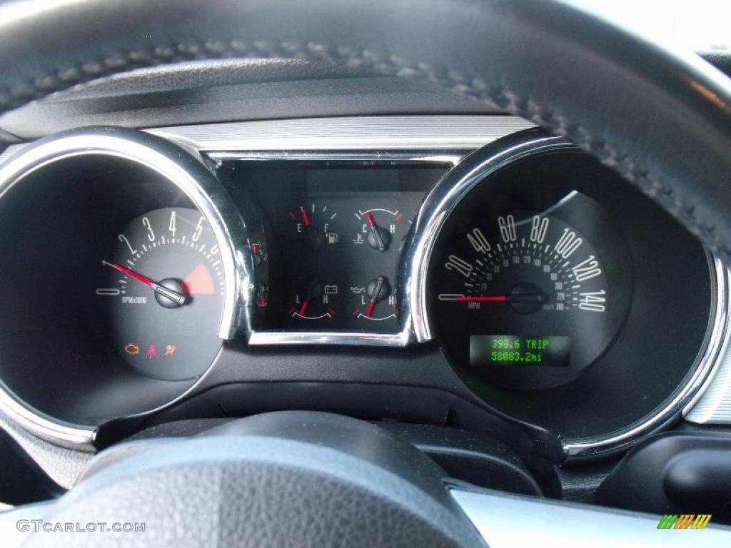 2006 Mustang GT Premium Coupe - Vista Blue Metallic / Dark Charcoal/Light Graphite photo #10