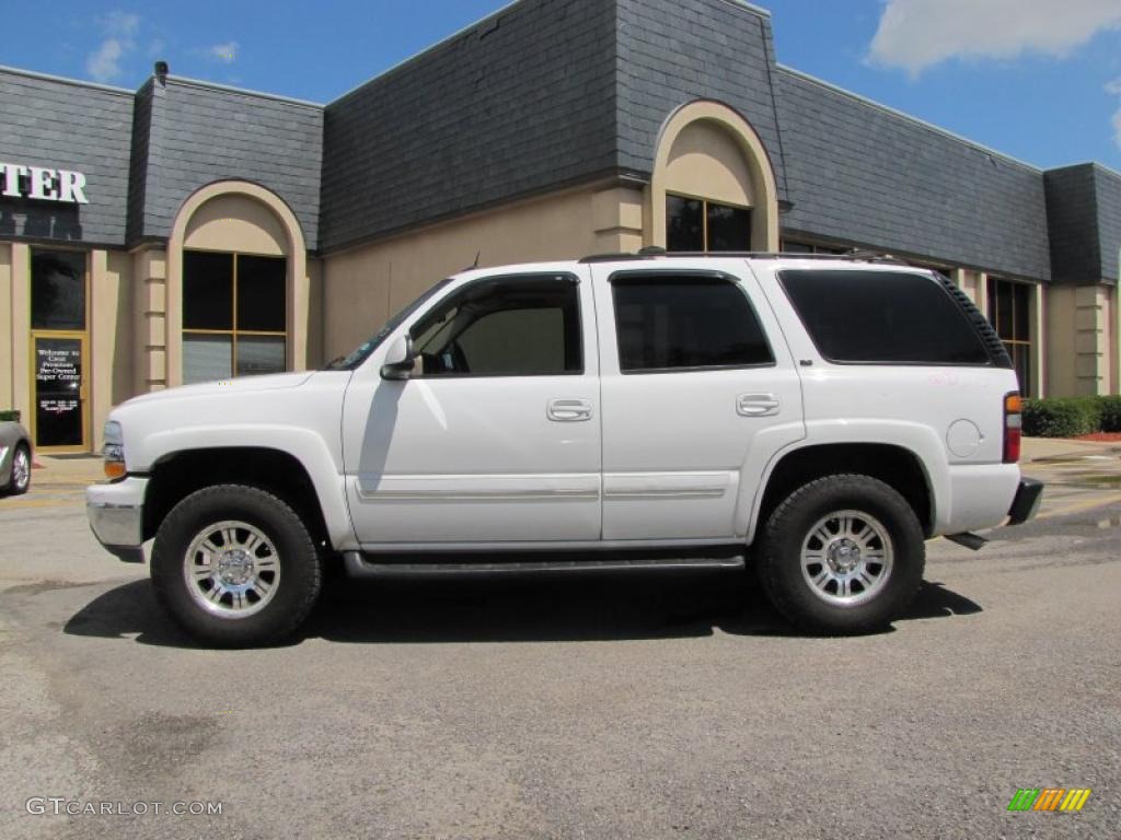 2004 Tahoe LT - Summit White / Tan/Neutral photo #4
