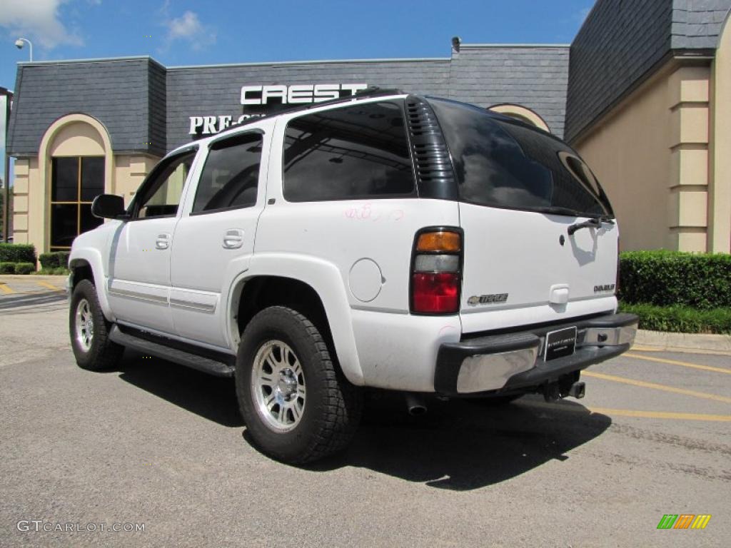 2004 Tahoe LT - Summit White / Tan/Neutral photo #5