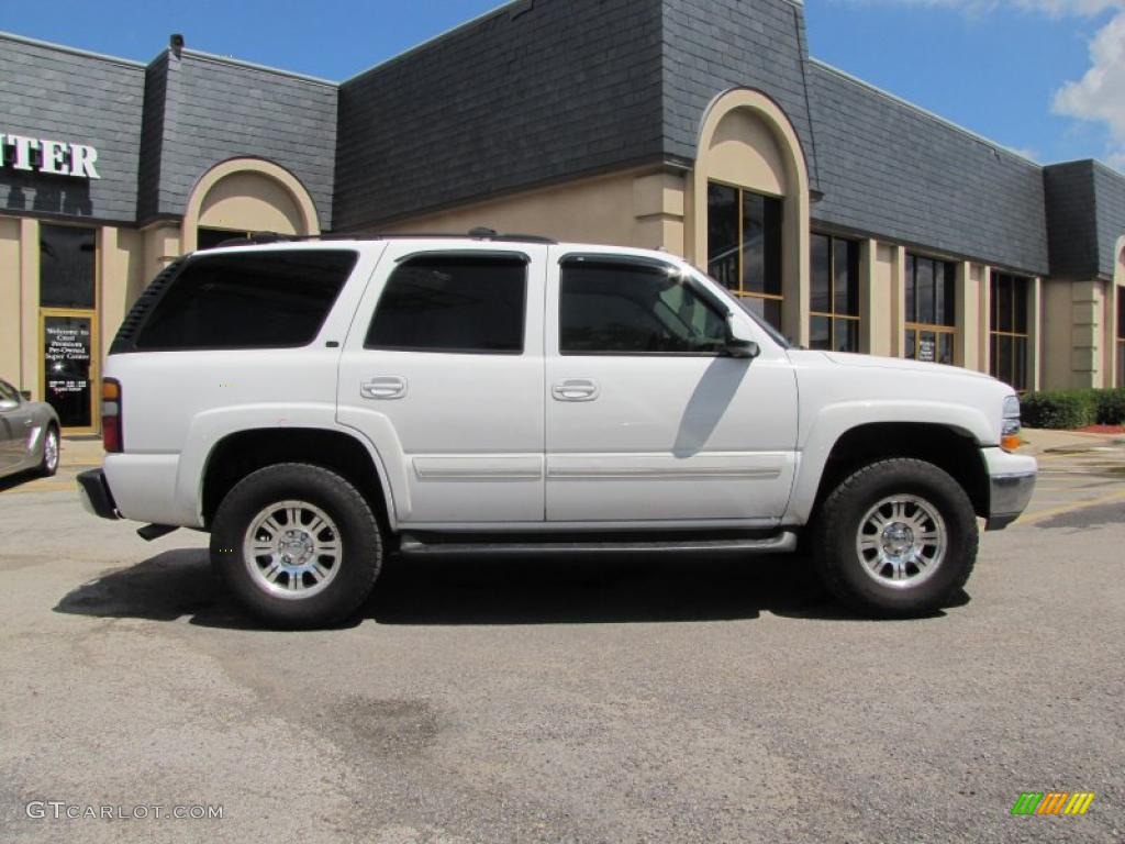 2004 Tahoe LT - Summit White / Tan/Neutral photo #7