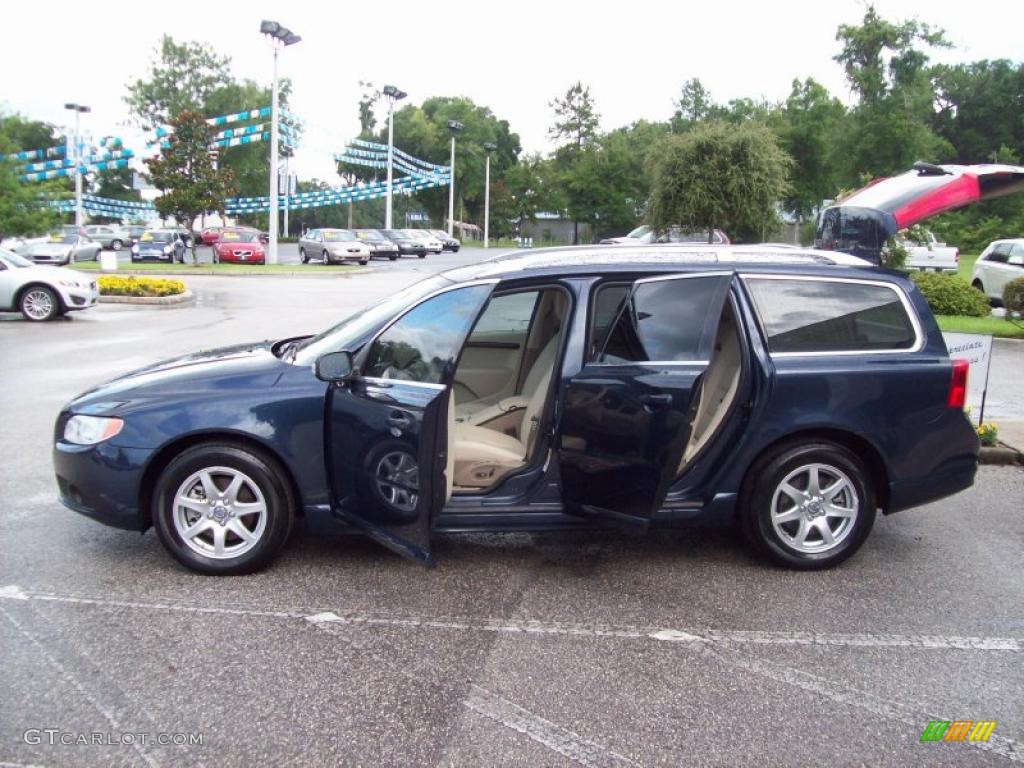 2010 V70 3.2 - Caspian Blue Metallic / Sandstone Beige photo #4