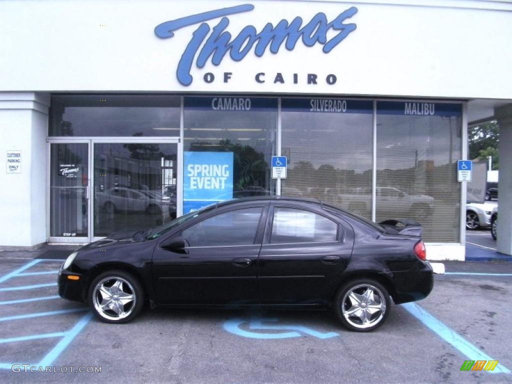 Black Dodge Neon