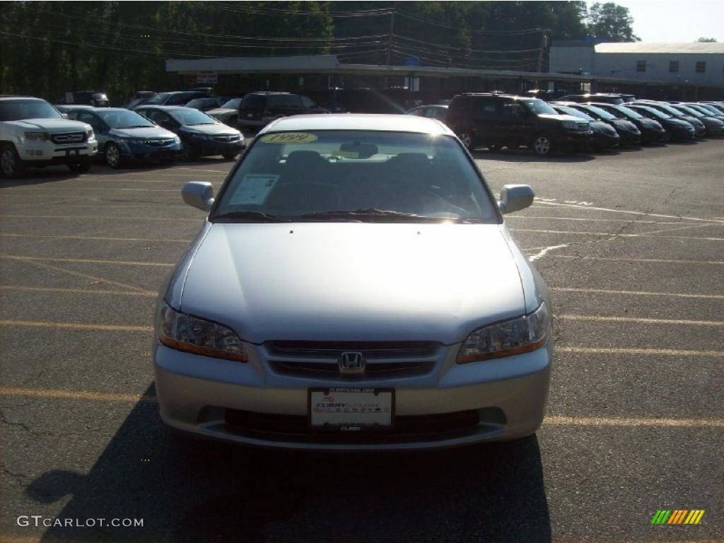 1999 Accord LX Sedan - Heather Mist Metallic / Lapis Blue photo #3