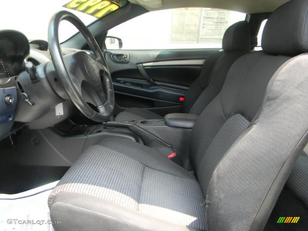 2003 Eclipse GT Coupe - Dover White Pearl / Midnight photo #9