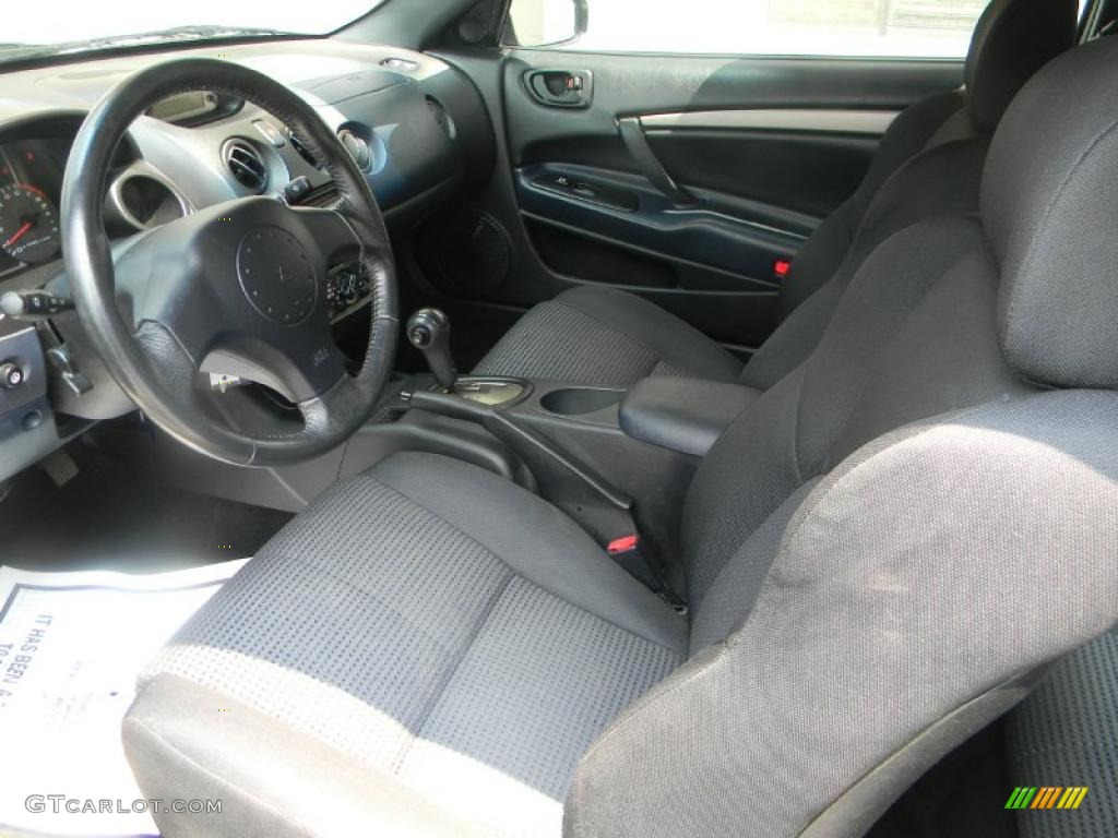 2003 Eclipse GT Coupe - Dover White Pearl / Midnight photo #13