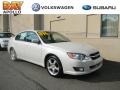 Satin White Pearl - Legacy 2.5i Sedan Photo No. 1