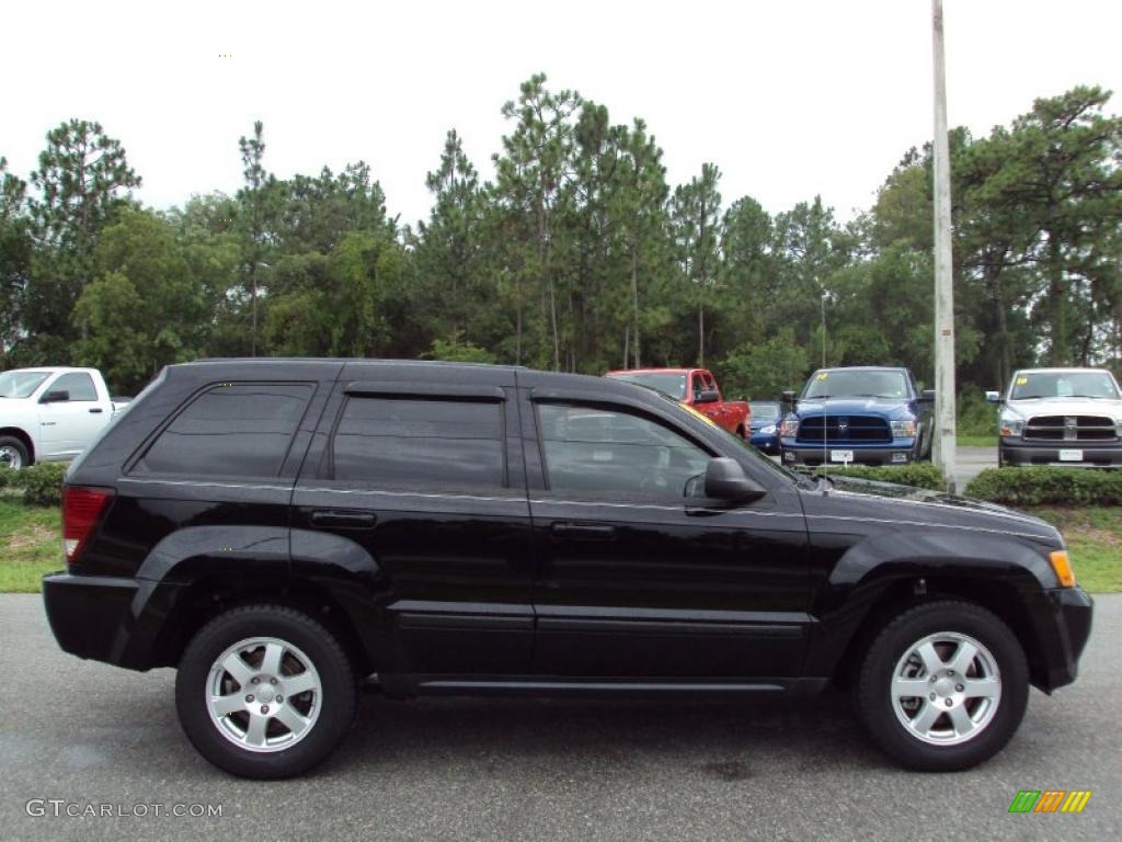 2008 Grand Cherokee Laredo - Black / Khaki photo #10