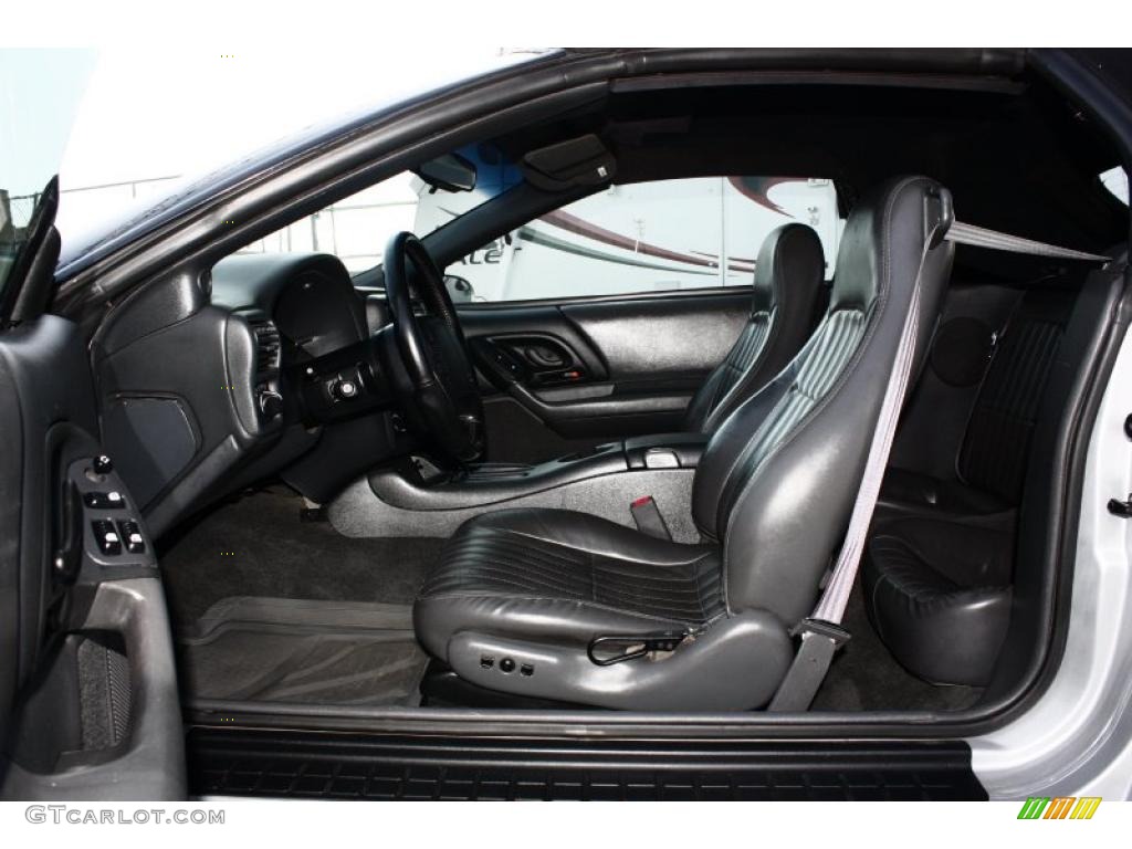 1997 Camaro Z28 Convertible - Sebring Silver Metallic / Dark Grey photo #6