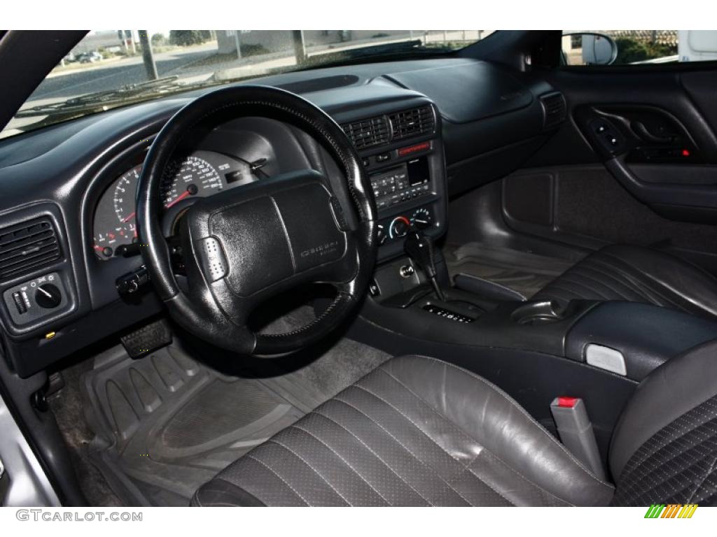 1997 Camaro Z28 Convertible - Sebring Silver Metallic / Dark Grey photo #7