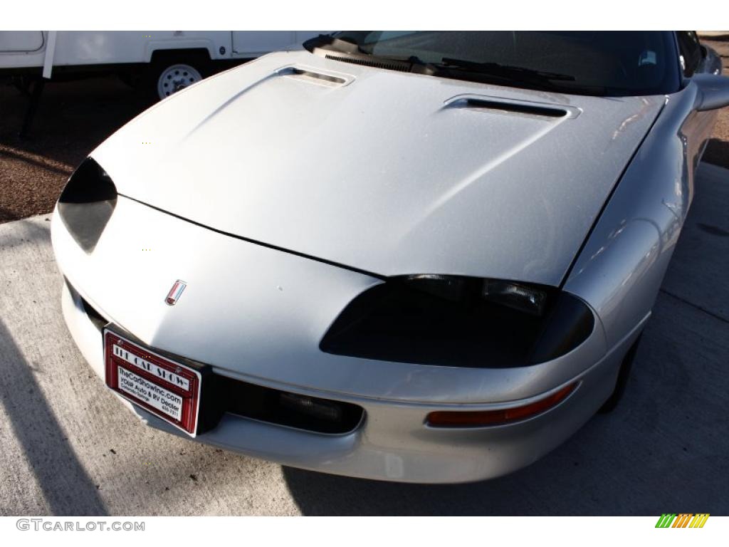 1997 Camaro Z28 Convertible - Sebring Silver Metallic / Dark Grey photo #13