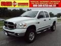 2007 Bright White Dodge Ram 2500 Big Horn Edition Quad Cab 4x4  photo #1