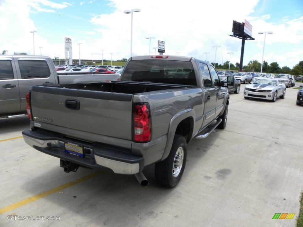 2006 Silverado 2500HD LT Crew Cab - Dark Gray Metallic / Dark Charcoal photo #5