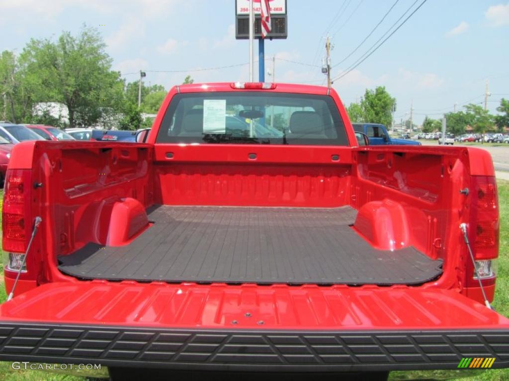 2008 Sierra 1500 Regular Cab - Fire Red / Dark Titanium photo #7