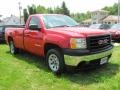 2008 Fire Red GMC Sierra 1500 Regular Cab  photo #13