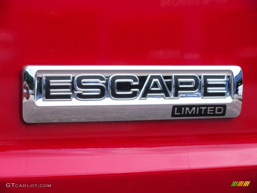 2010 Escape Limited V6 - Sangria Red Metallic / Camel photo #4