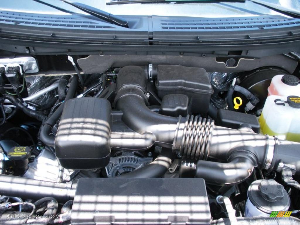 2010 F150 Lariat SuperCab - Tuxedo Black / Black photo #11