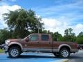 2011 Golden Bronze Metallic Ford F250 Super Duty Lariat Crew Cab 4x4  photo #2