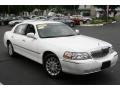 2007 Vibrant White Lincoln Town Car Signature  photo #1