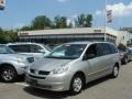 2005 Silver Shadow Pearl Toyota Sienna LE  photo #1