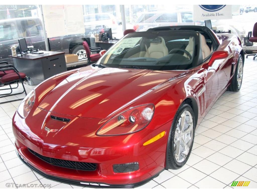 2011 Corvette Grand Sport Coupe - Crystal Red Tintcoat Metallic / Cashmere photo #1