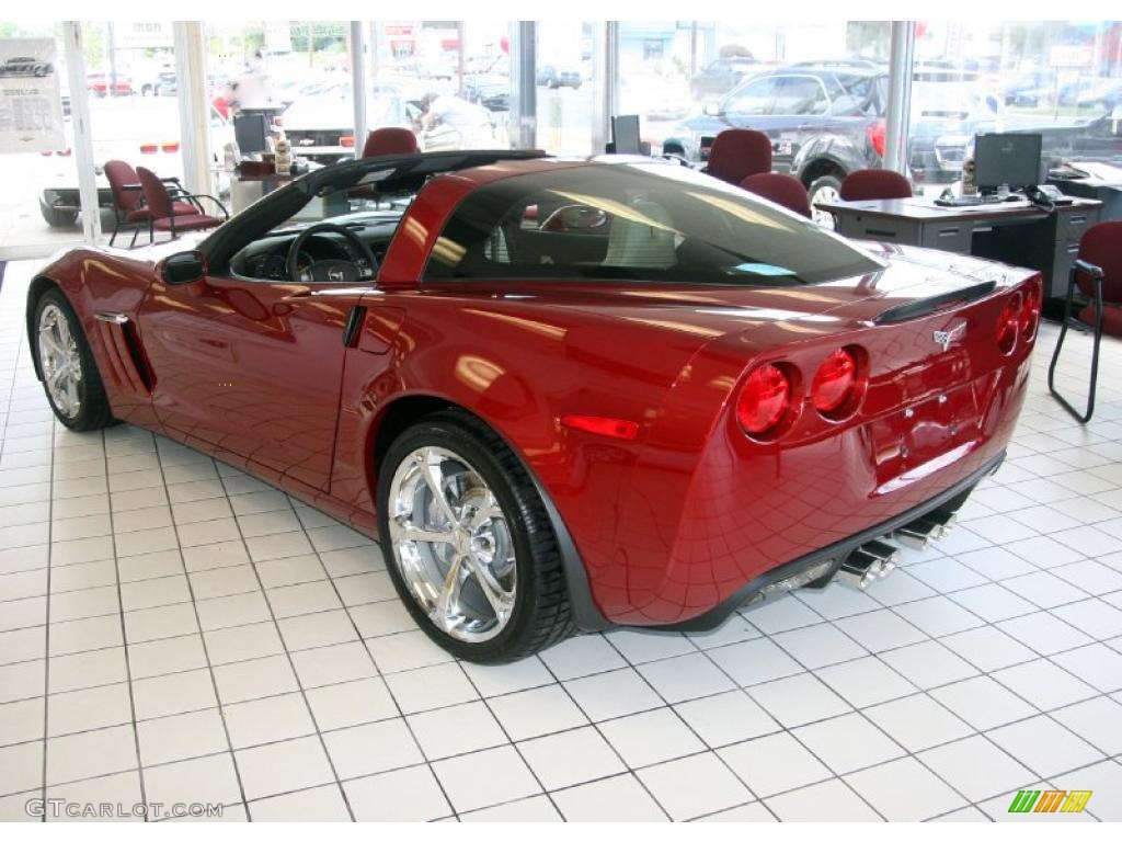 2011 Corvette Grand Sport Coupe - Crystal Red Tintcoat Metallic / Cashmere photo #5