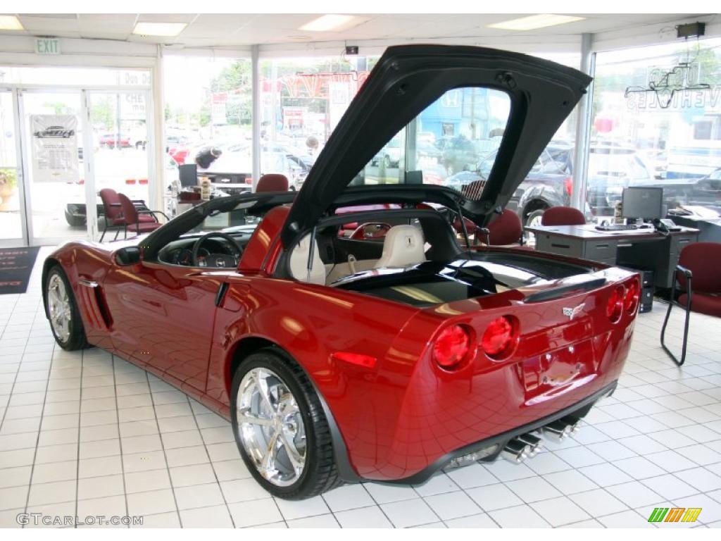 2011 Corvette Grand Sport Coupe - Crystal Red Tintcoat Metallic / Cashmere photo #6