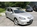 2004 Sunlight Silver Mica Mazda MAZDA3 s Hatchback  photo #3