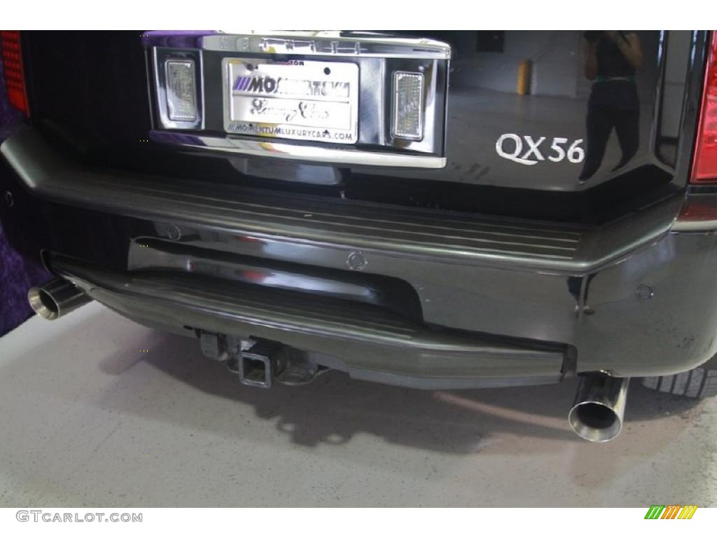 2006 QX 56 4WD - Liquid Onyx / Graphite photo #35