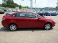 2009 Sangria Red Metallic Ford Focus SES Sedan  photo #5