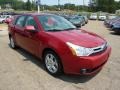 2009 Sangria Red Metallic Ford Focus SES Sedan  photo #6