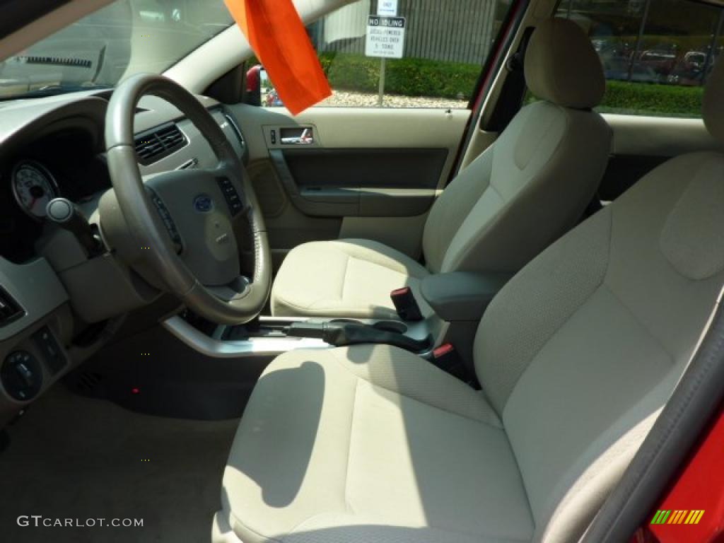 2009 Focus SES Sedan - Sangria Red Metallic / Charcoal Black photo #10