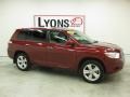 2008 Salsa Red Pearl Toyota Highlander Limited 4WD  photo #24