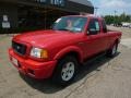 Bright Red - Ranger Edge SuperCab 4x4 Photo No. 8