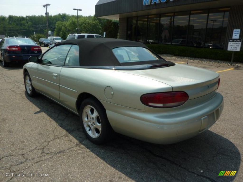 2000 Sebring JXi Convertible - Light Cypress Green Metallic / Silver Fern photo #2