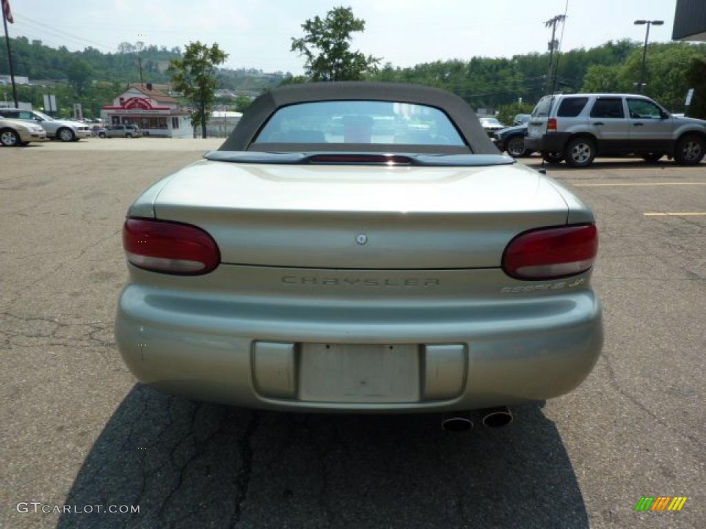 2000 Sebring JXi Convertible - Light Cypress Green Metallic / Silver Fern photo #3